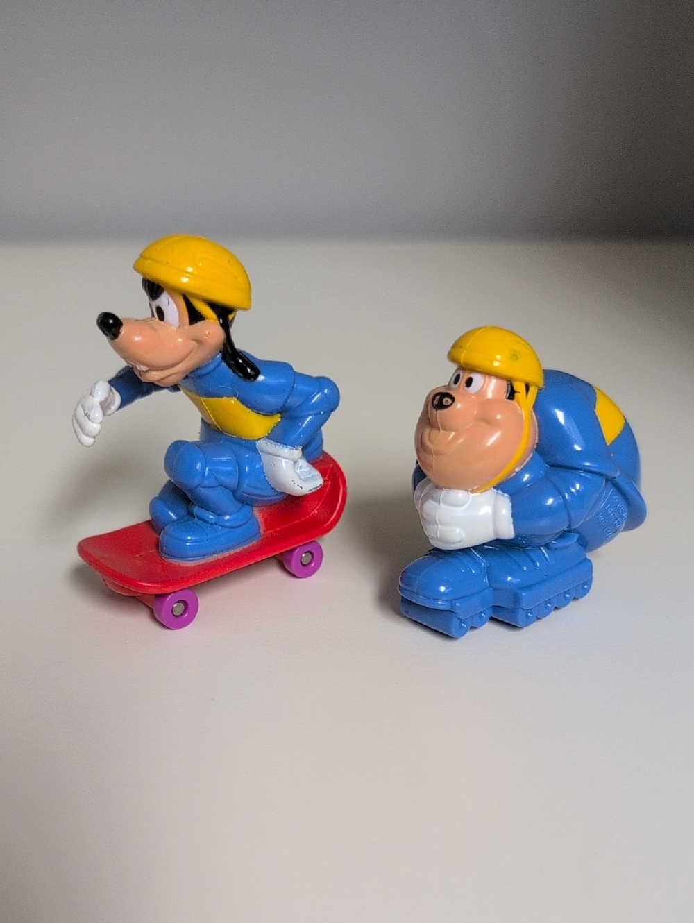 💜2/$20💜 Vintage Goofy On Wheels Figures Skateboard Rollerblade McDonald's Toy